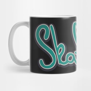 Green Skater Mug